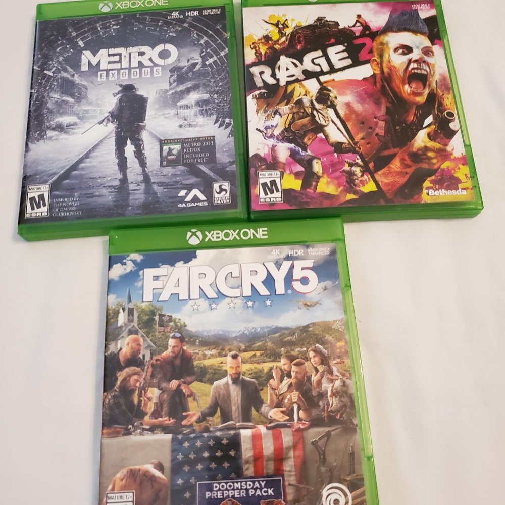 XBOX ONE video games a bundle of 3 games. for $65, free shipping.